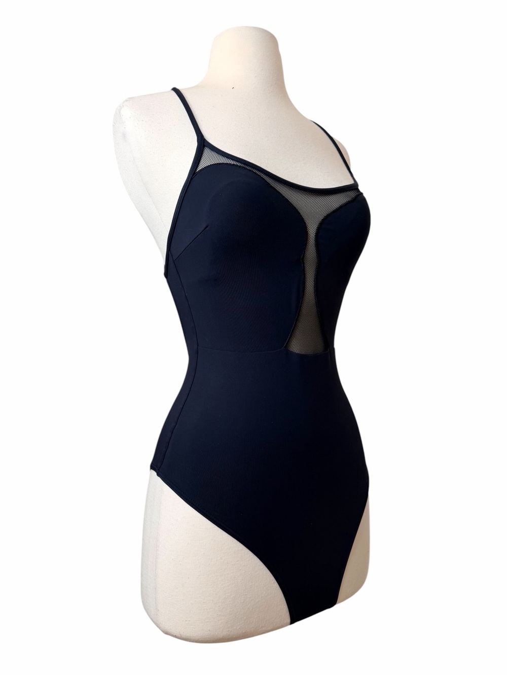 BCBG VINTAGE MESH ONE PIECE SWIMSUIT. - Picture 5 of 8